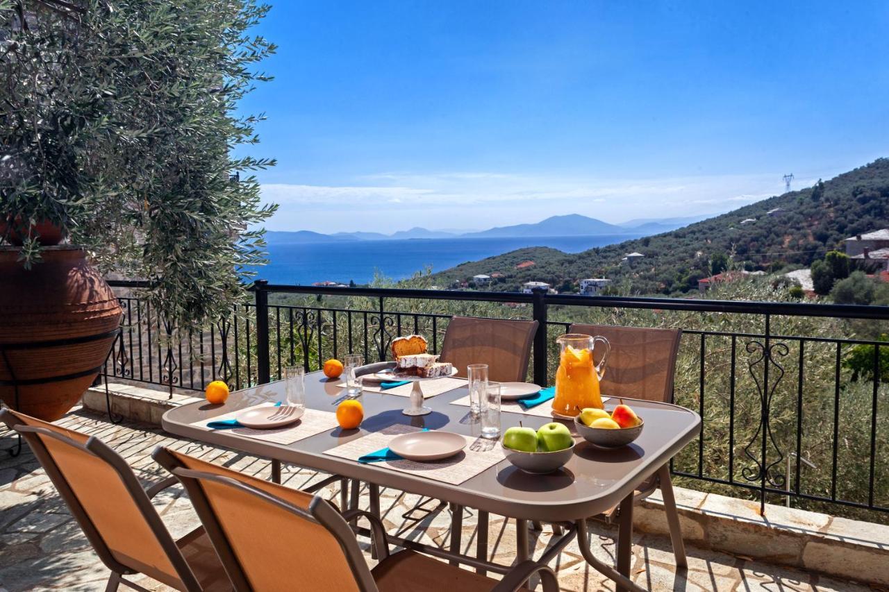 Villa Ioanna By Pelion Esties Ano Gatzea Ngoại thất bức ảnh